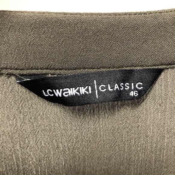 LC WAIKIKI Blouse Size 46(3XL), cuffed sleeves - Picture 3 of 11